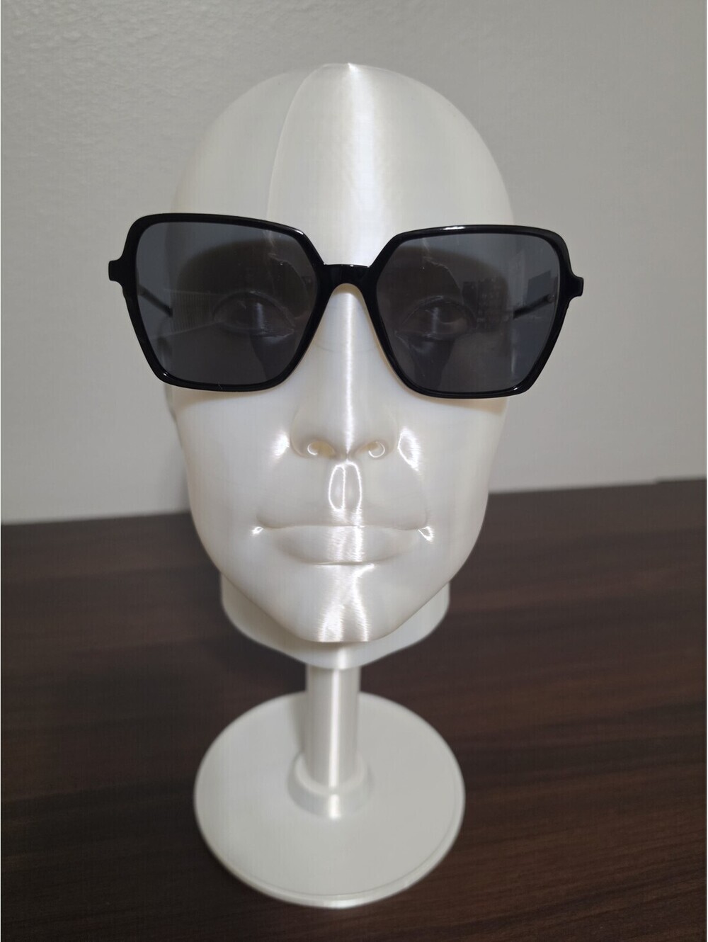 Versace VE4396 GB1/87 Sunglasses Women's Black/Dark Grey Lens Square Shape 58mm